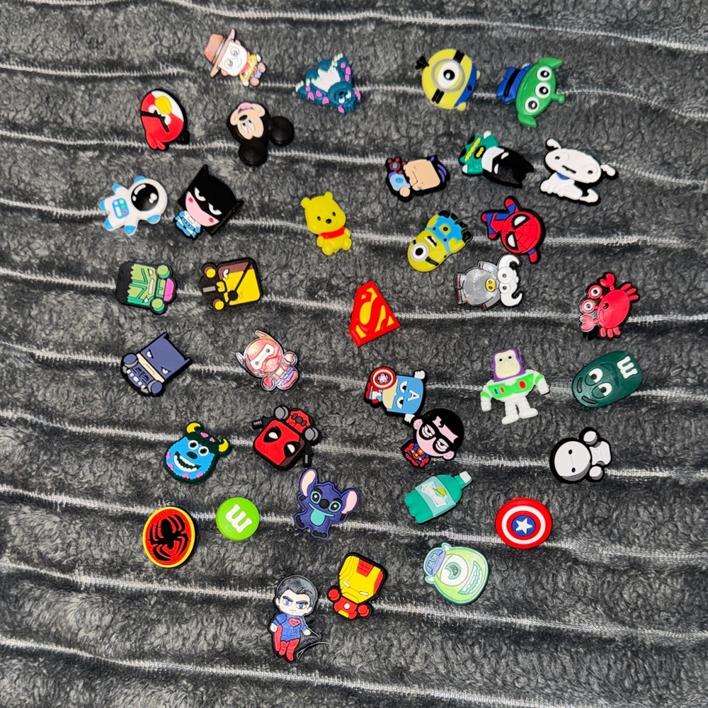 Shoe Charms Set #7